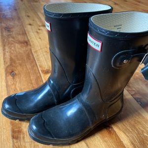 Black Hunter Wellington Rain Boots